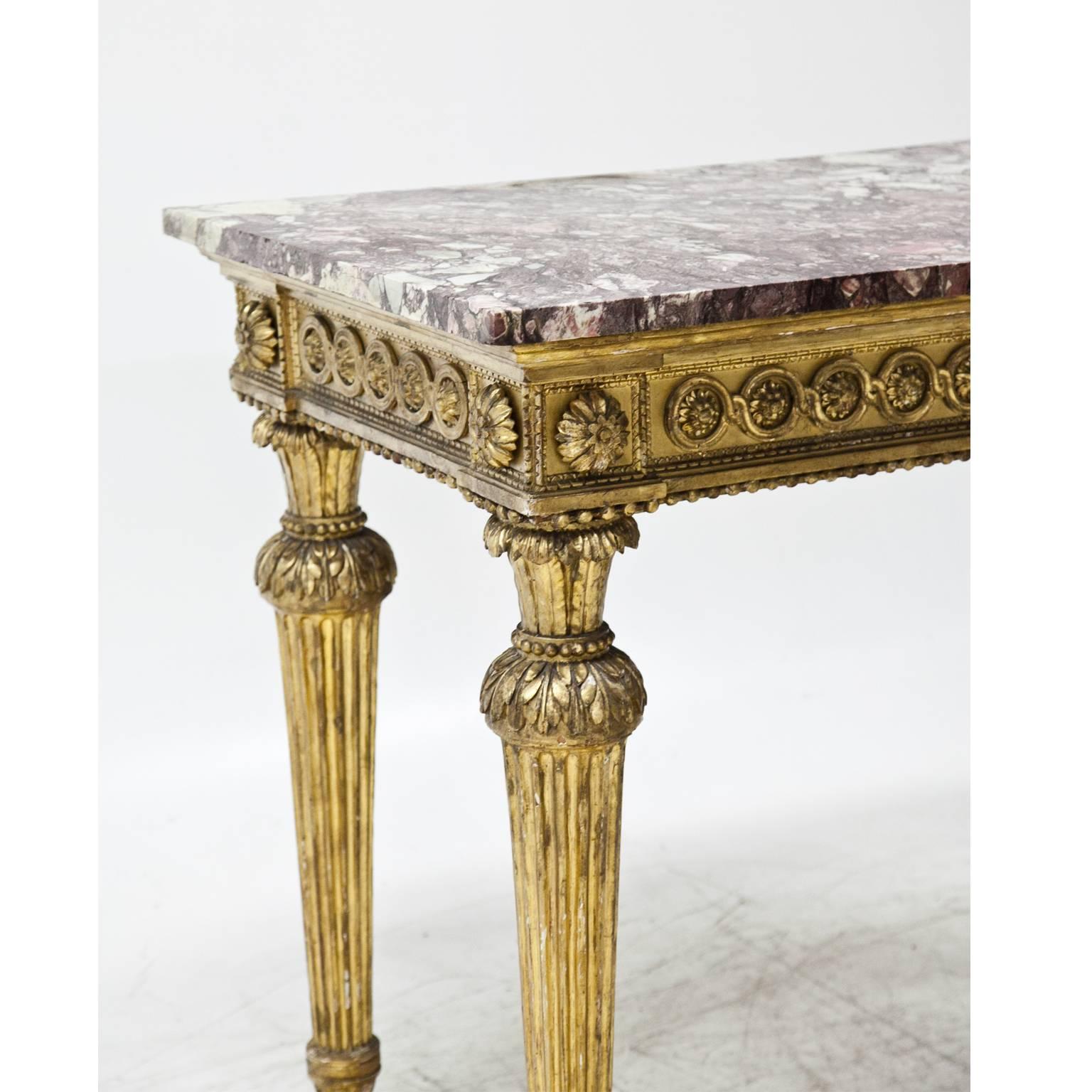 Louis Seize Console Table, 18th Century In Excellent Condition In Greding, DE