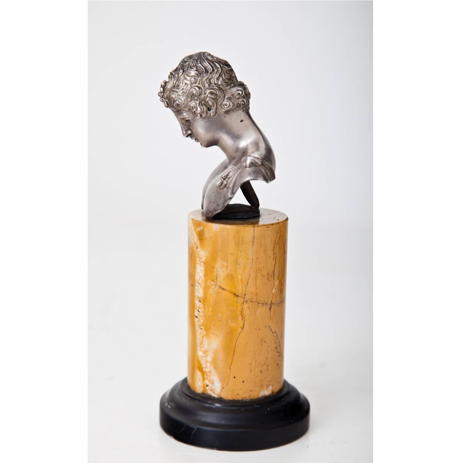 Grand Tour Objects of Dionysus, So-Called Narcissus of Pompeii, 19th Century In Excellent Condition In Greding, DE