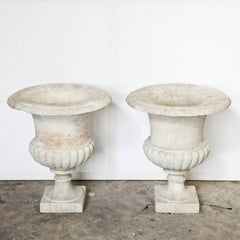 Italian Vases, Liguria/Genoa, Mid-19th Century