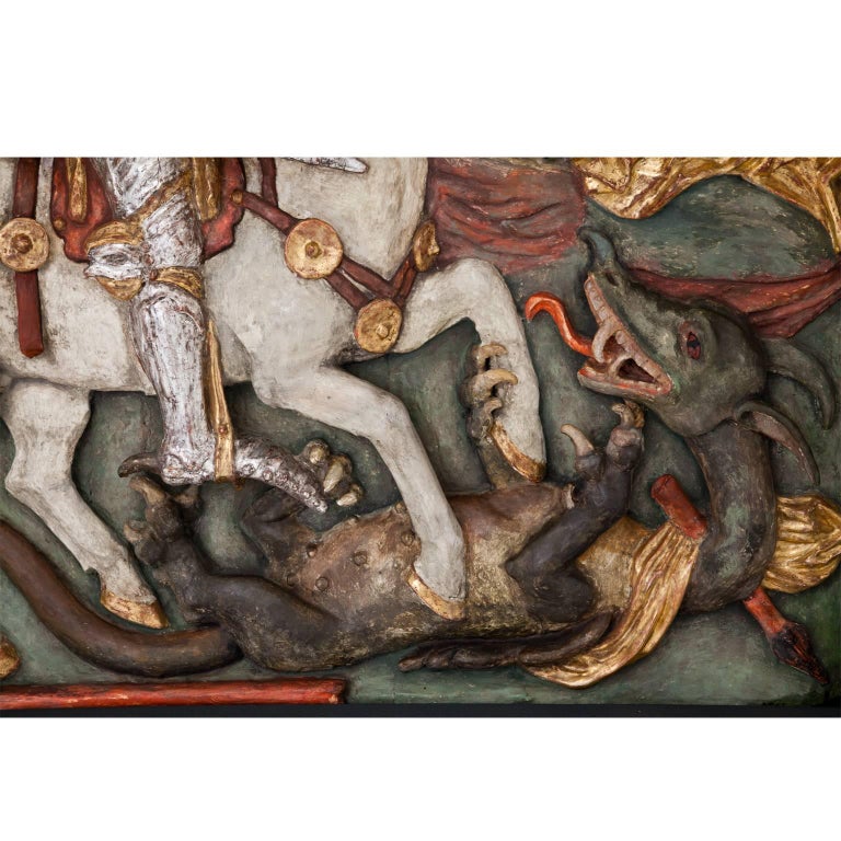 Relief of Saint George Slaying the Dragon at 1stDibs