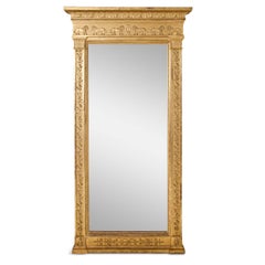Antique Neoclassical Wall Mirror, Early 19th Century
