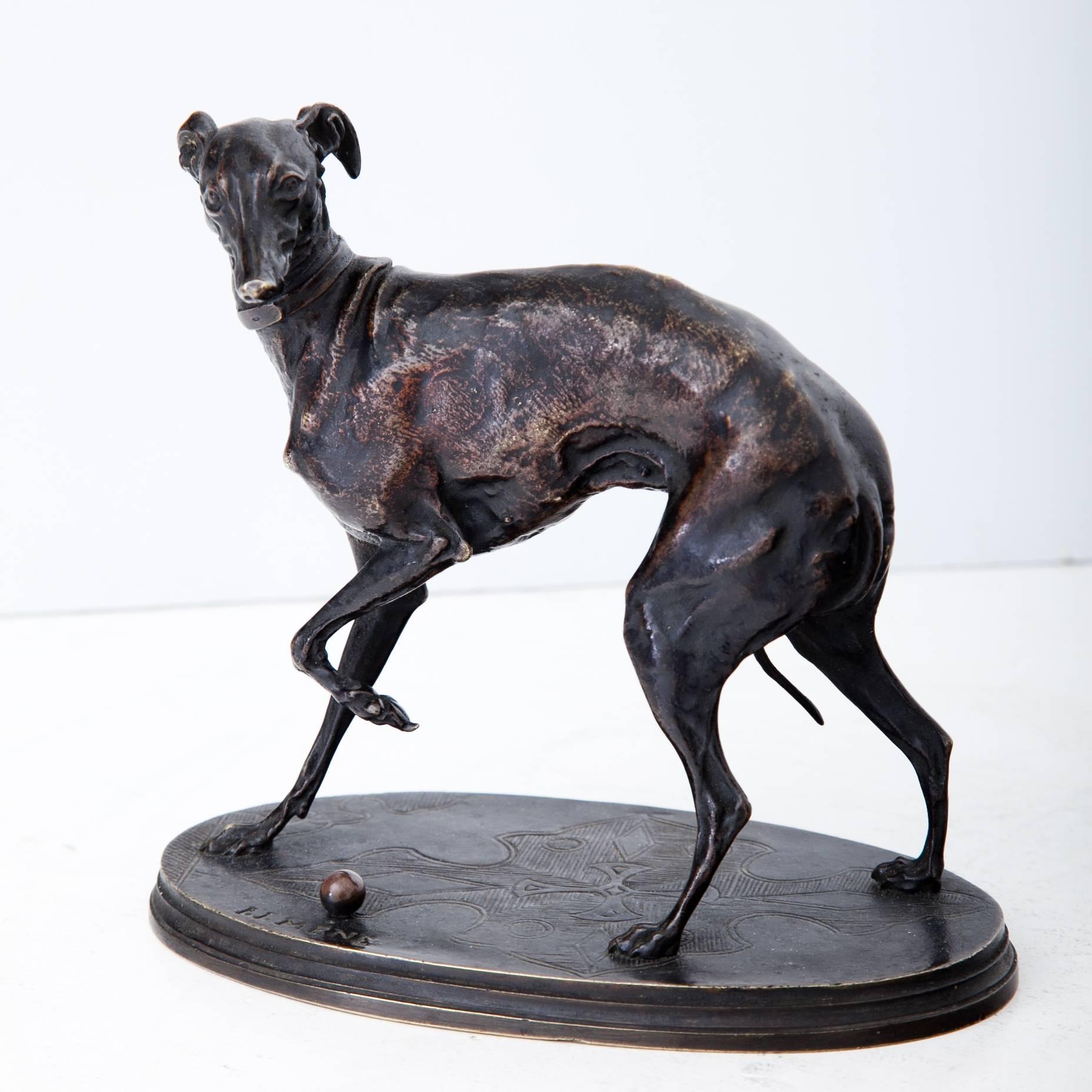 mene bronze greyhound