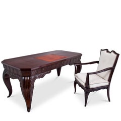 Executive Desk and Armchair by Otto Prutscher, Austria, circa 1910