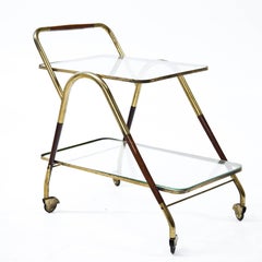 Vintage Bar Cart, Italy, Mid-20th Century