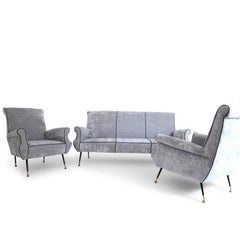 Seating Ensemble Attributed to Radice for Minotti, Italy, Mid-20th Century