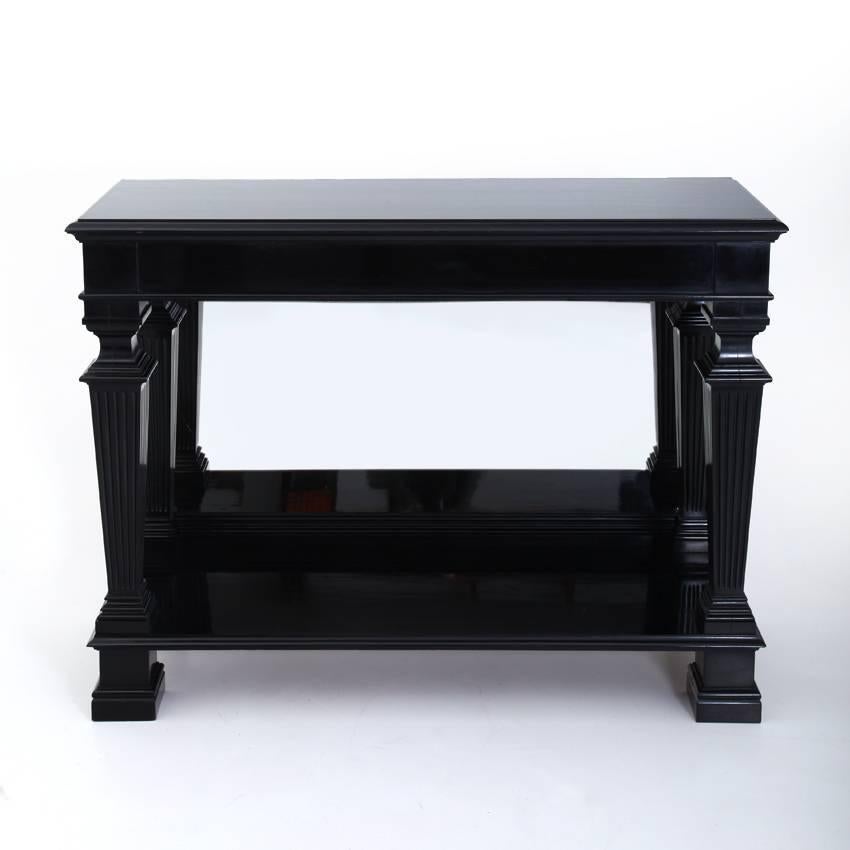 European Neoclassical Console Table, Second Half of the 19th Century