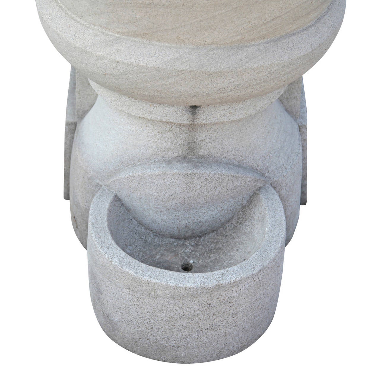 Wandbrunnen aus Sandstein im Art-déco-Stil im Angebot 1
