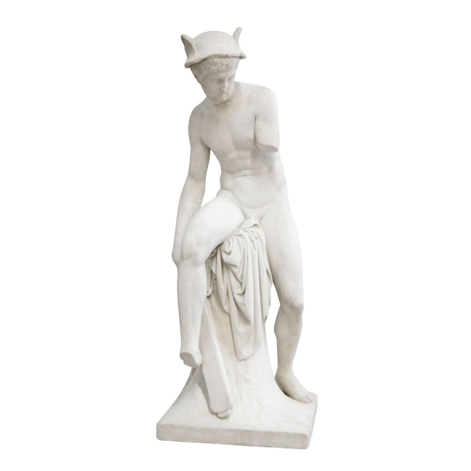 Marble Hermes Statue from the Early 19th Century