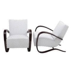 Pair of Armchairs by Halabala