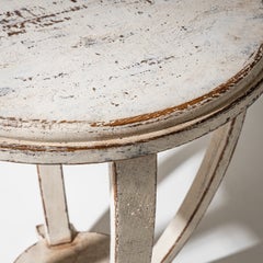 Painted Art Deco Side Table, France, 1920s