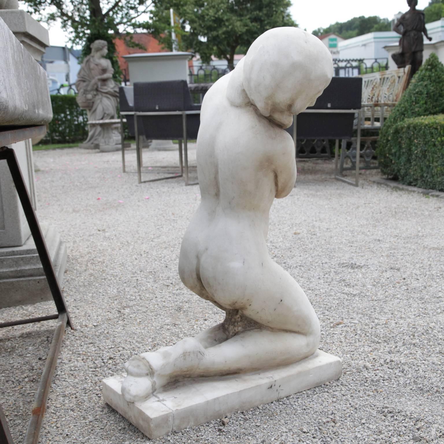 Italian Sculpture of a Woman, 20th Century