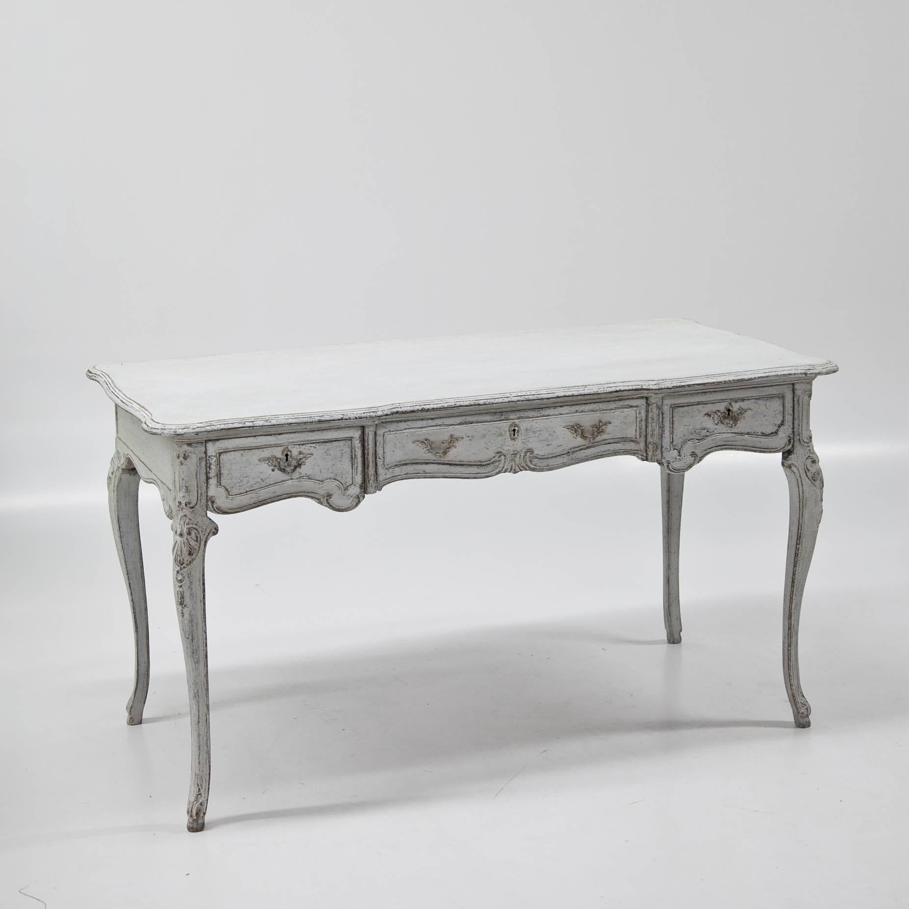 Gustavian Style Desk, circa 1900 In Excellent Condition In Greding, DE