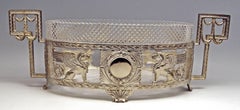 Silver Art Nouveau Flower Bowl Germany Koch & Bergfeld, circa 1890