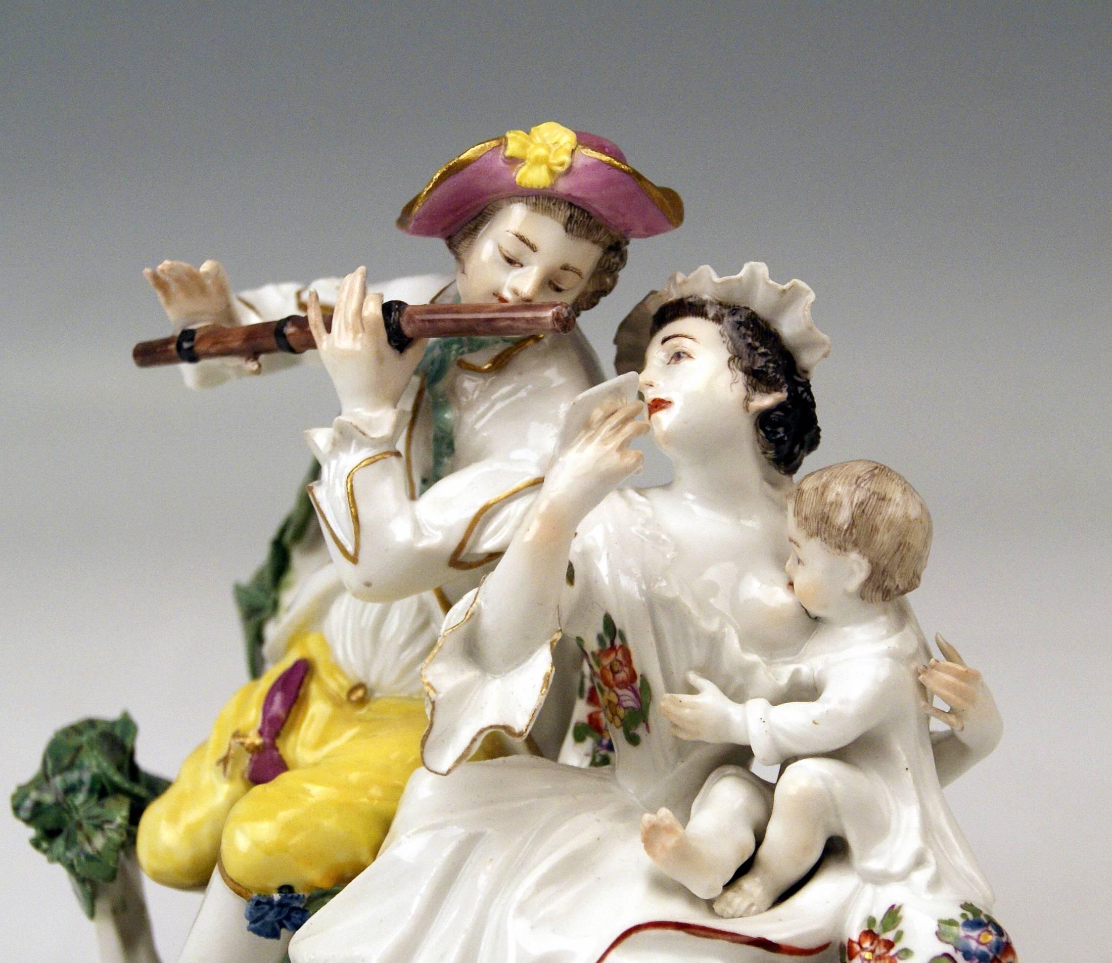 porcelain musical figurines