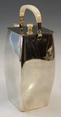 Silver Chocolate Lidded Pot with Handle by Frank Brothers Vienna, circa 1910