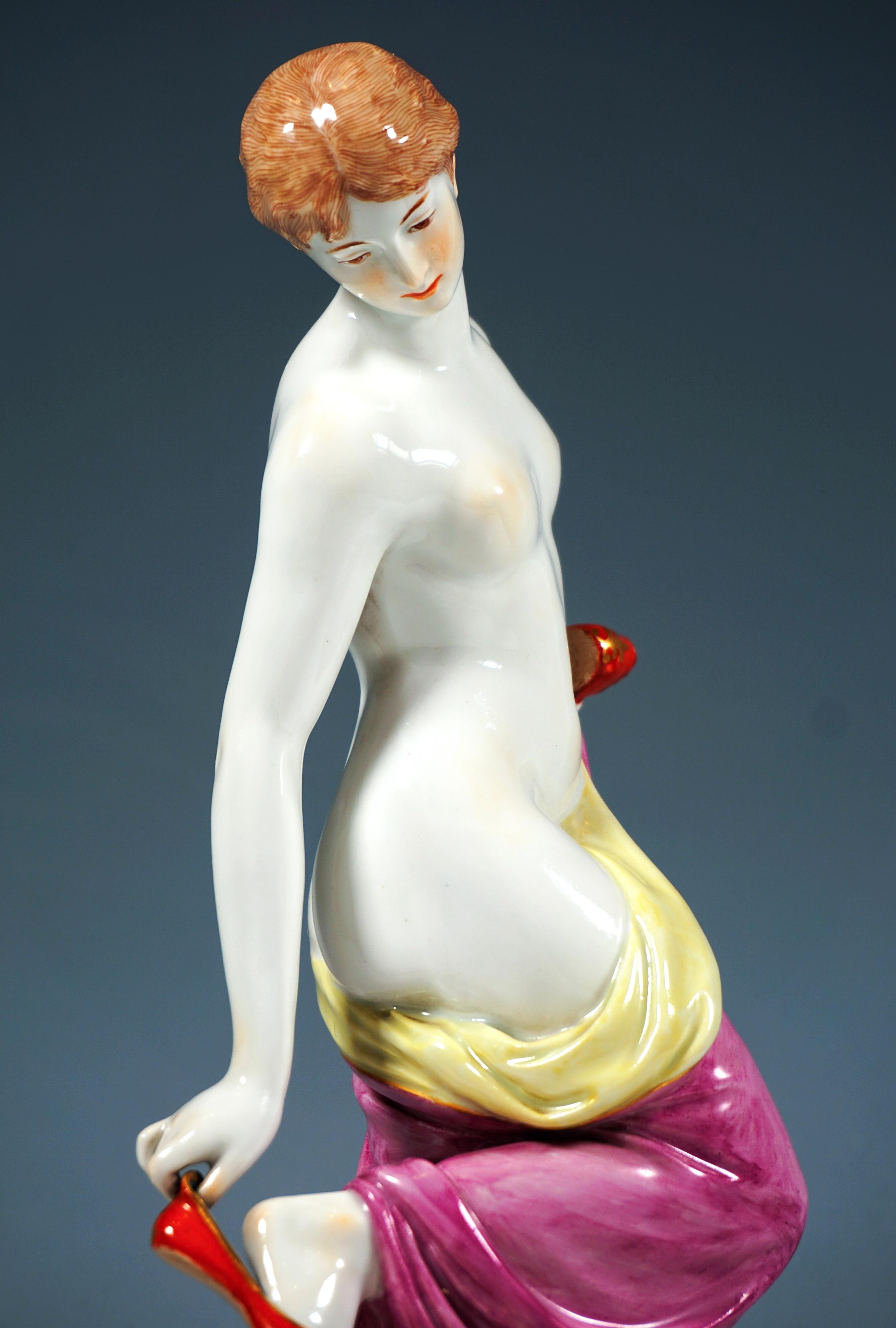 Figurine Meissen Art Nouveau, 