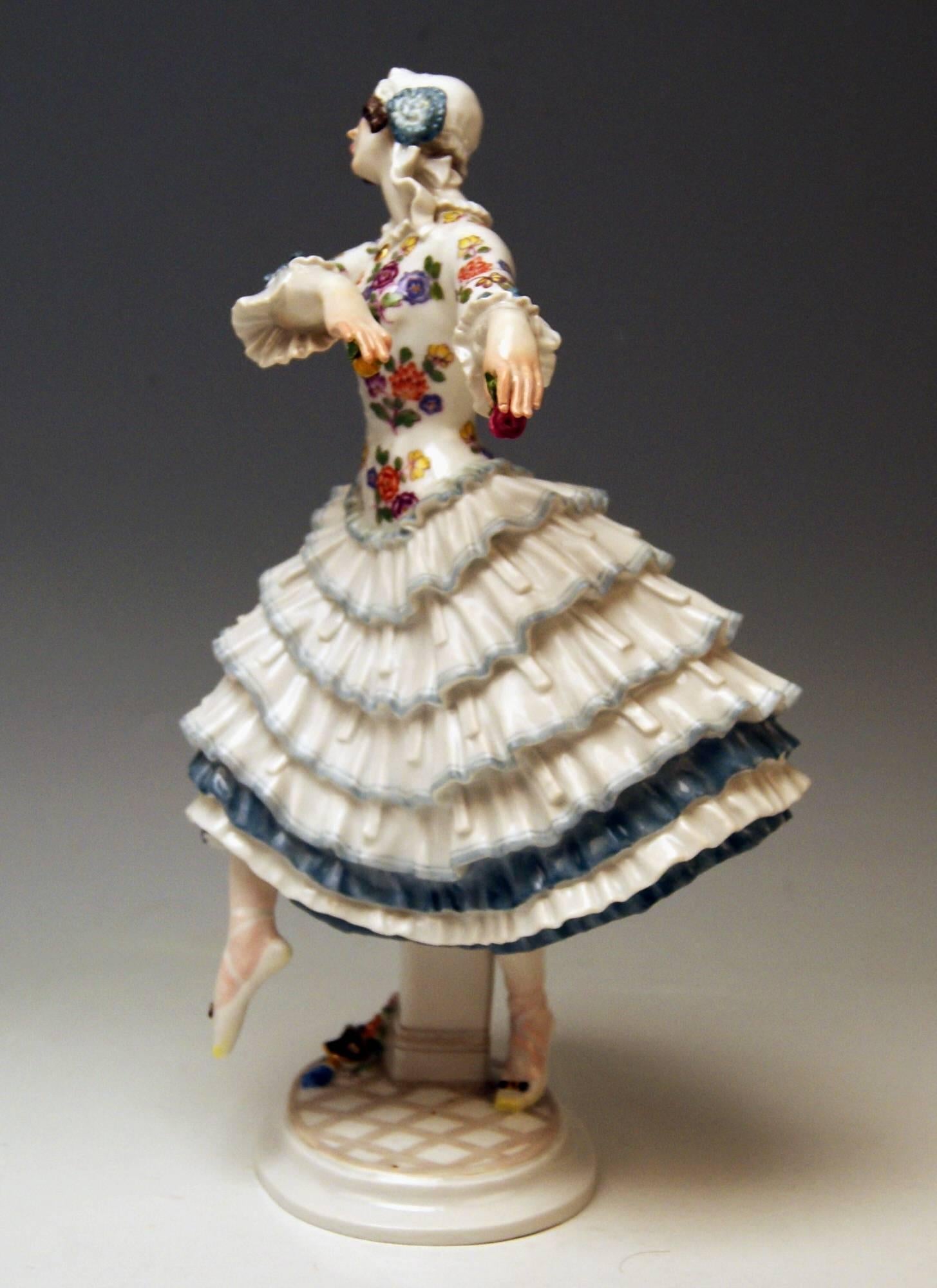 Meissen Chiarina Russian Ballet Dancer created by Paul Scheurich c.1924 ...