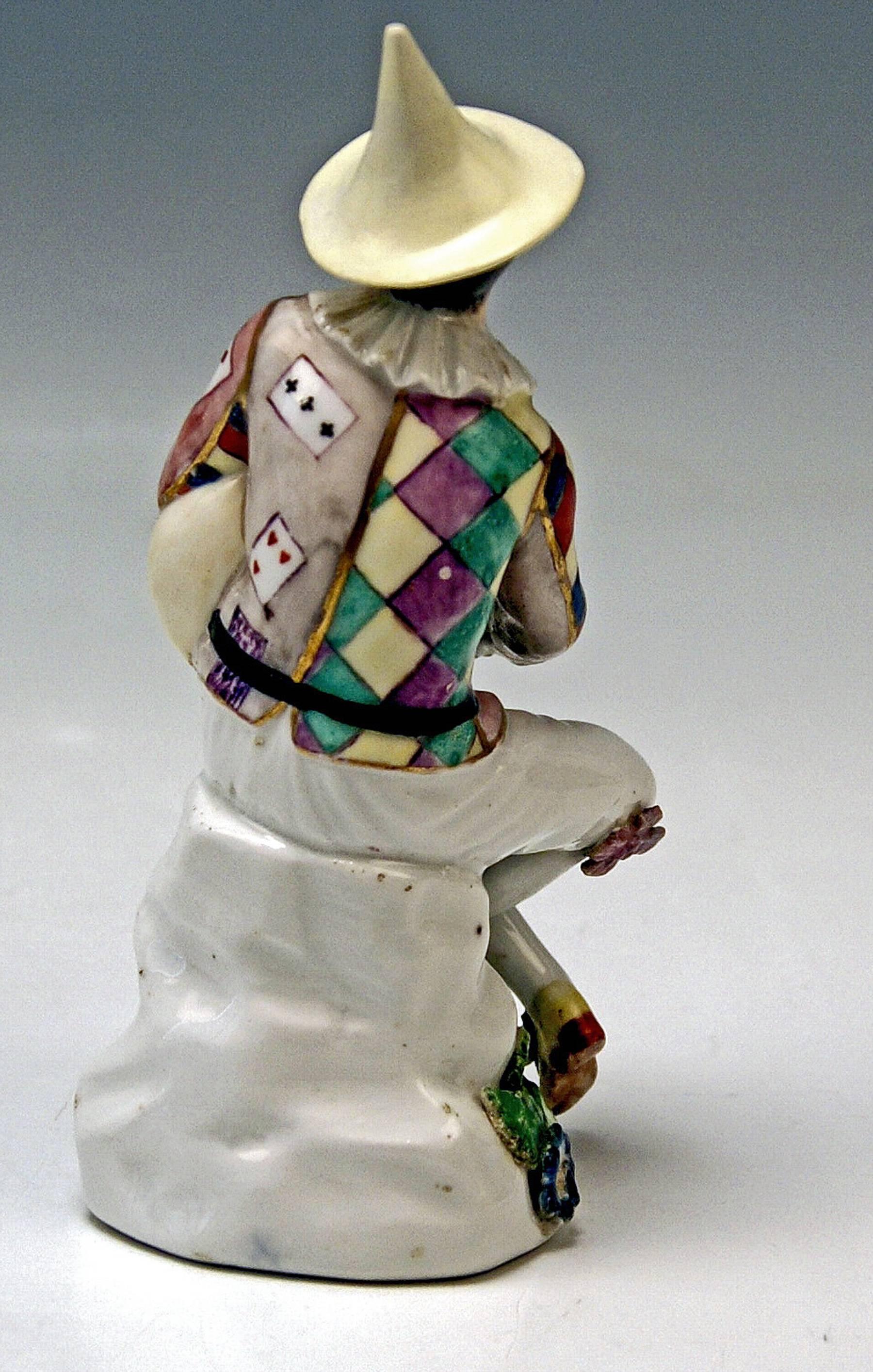 harlequin figurines for sale