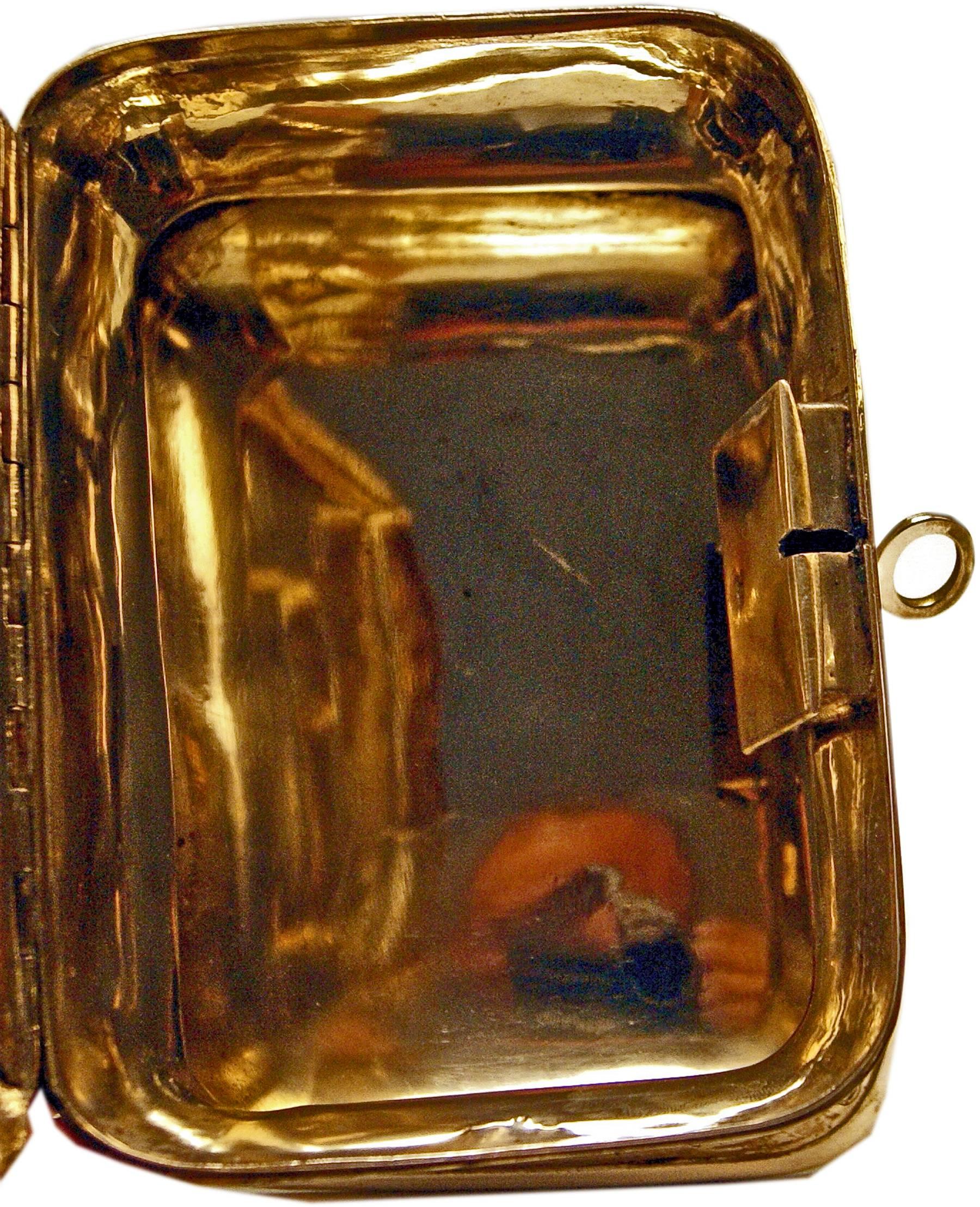 Austrian Silver Sugar Box like Chest with Key, circa 1900 In Excellent Condition In Vienna, AT