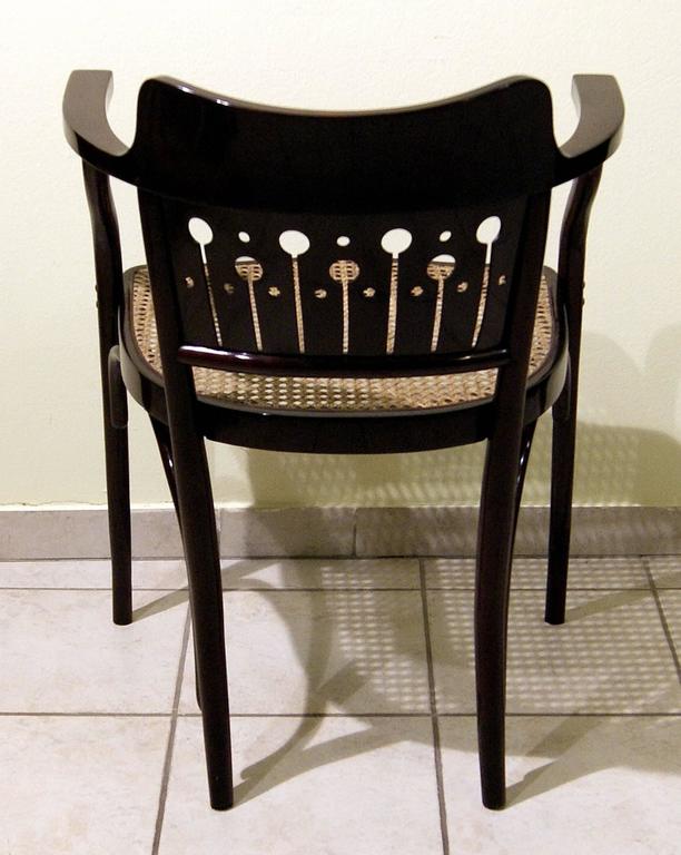 Thonet Vienna Art Nouveau Otto Wagner Armchair Number 6141 Circa 1905 At 1stdibs