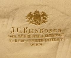 Silver Art Nouveau 51-Piece Flatware Cutlery 6 Pers. Klinkosch, Vienna c.1900