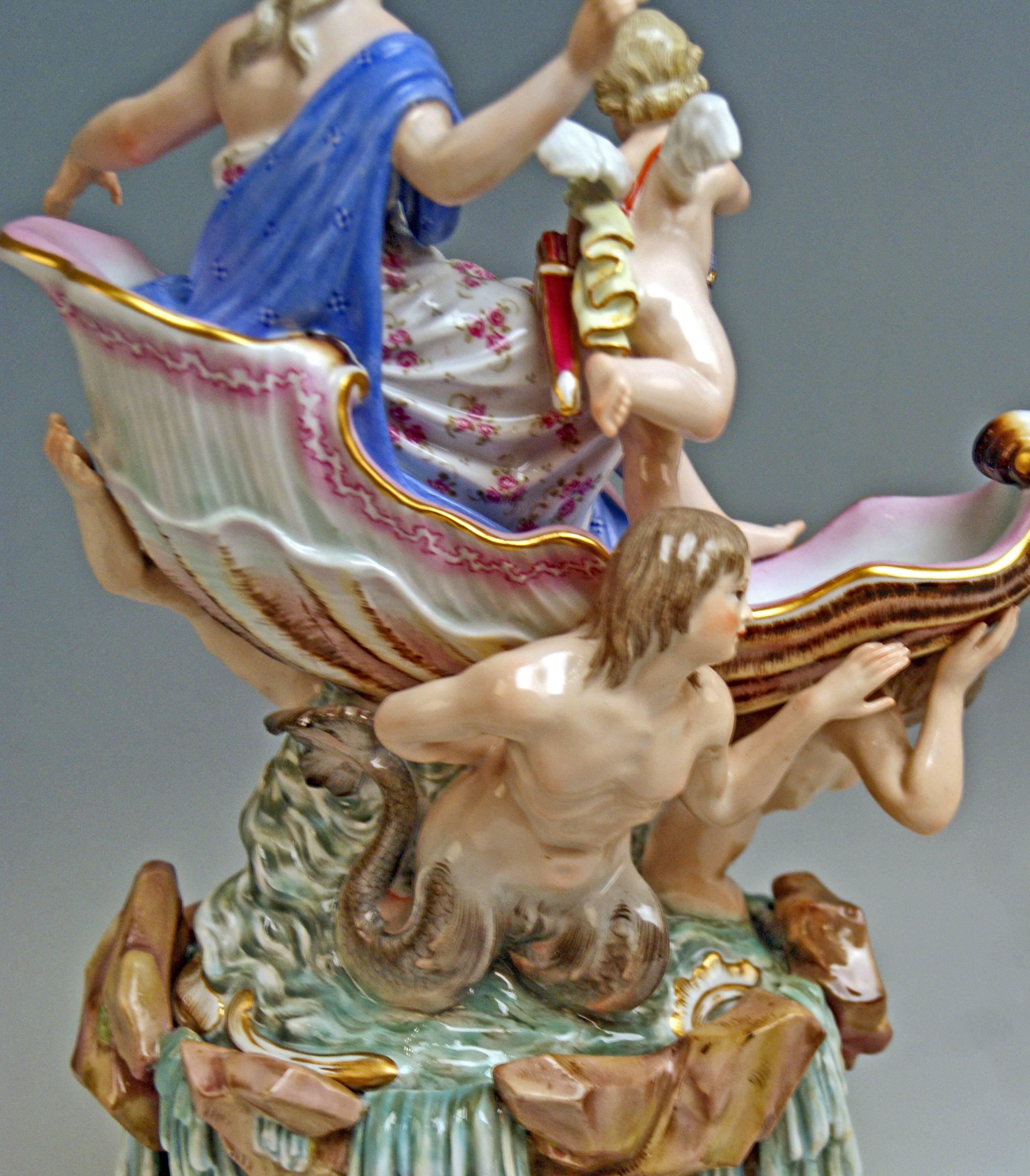 Meissen Triumph of Venus Model 127 Kaendler Kändler Johann Joachim made c. 1860 1