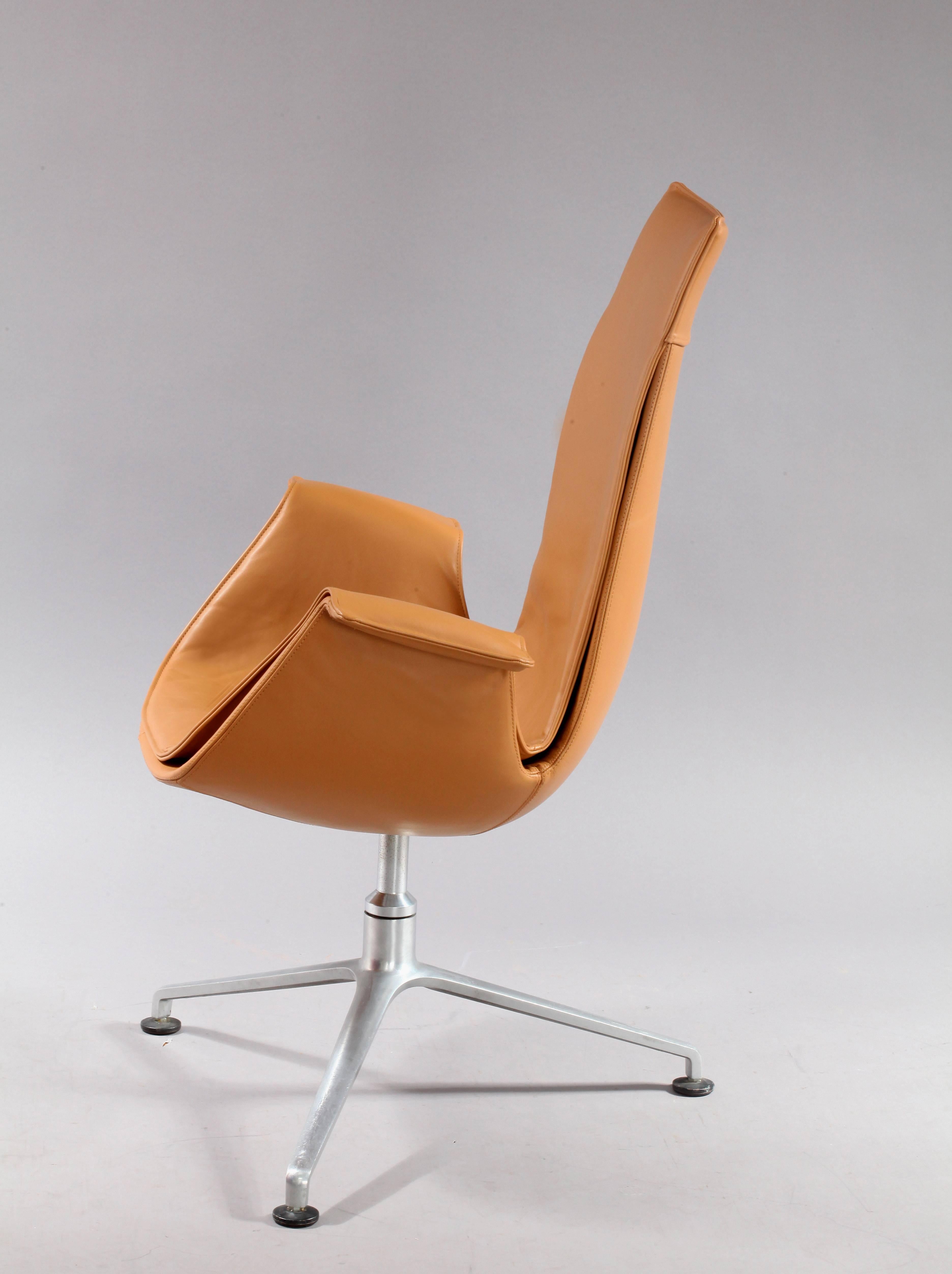 Mid-Century Modern Pair of FK 6725 Tulip Chairs by Preben Fabricius & Jorgen Kastholm