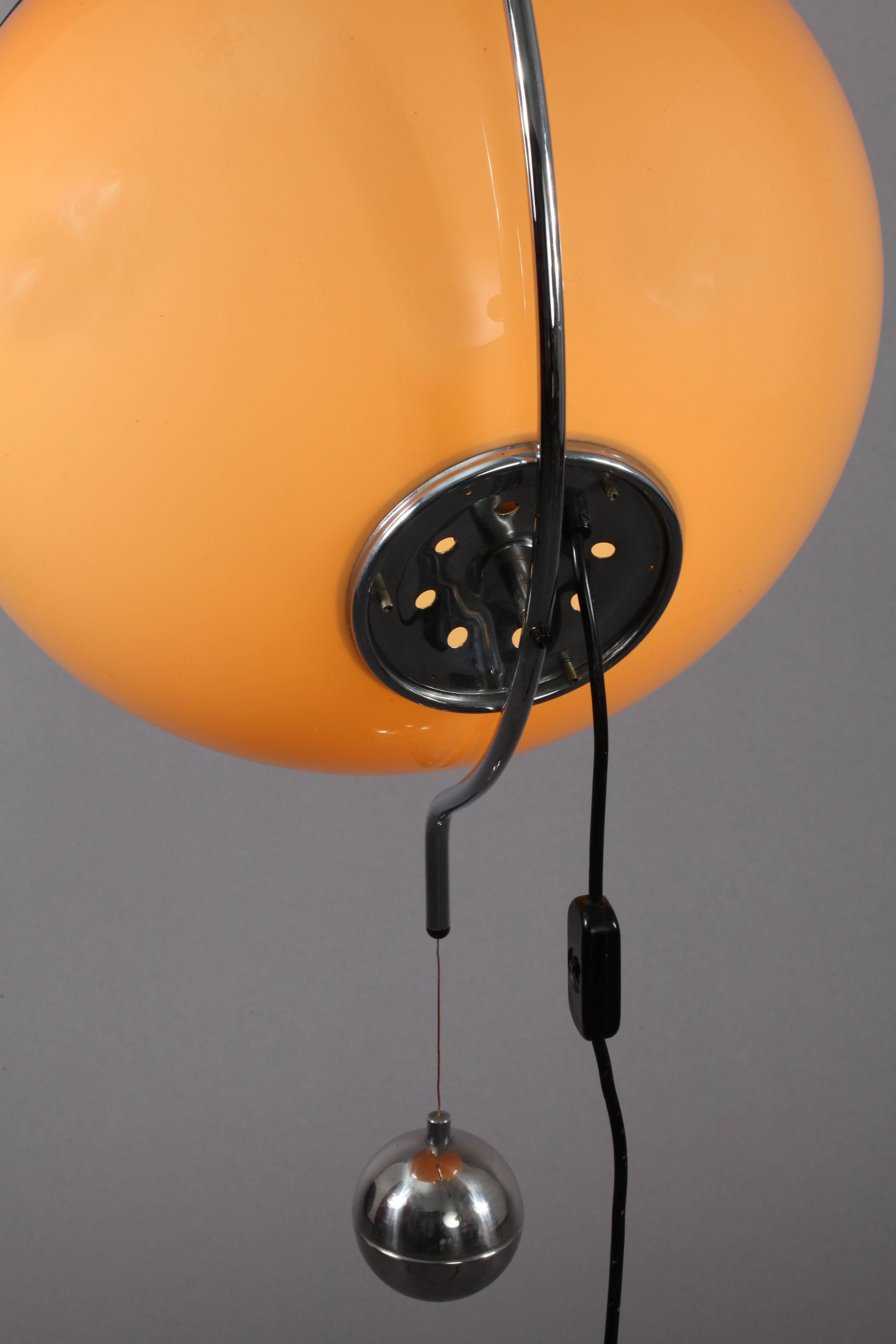 Italian Space Age Rare Sculptural Pulley Pendant Light by Gae Aulenti by Harvey Guzzini 
