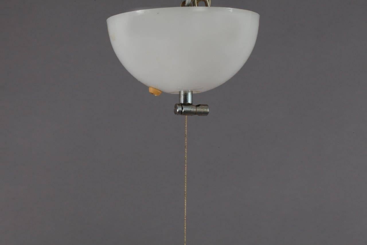 Italian Space Age Rare Sculptural Pulley Pendant Light by Gae Aulenti by Harvey Guzzini