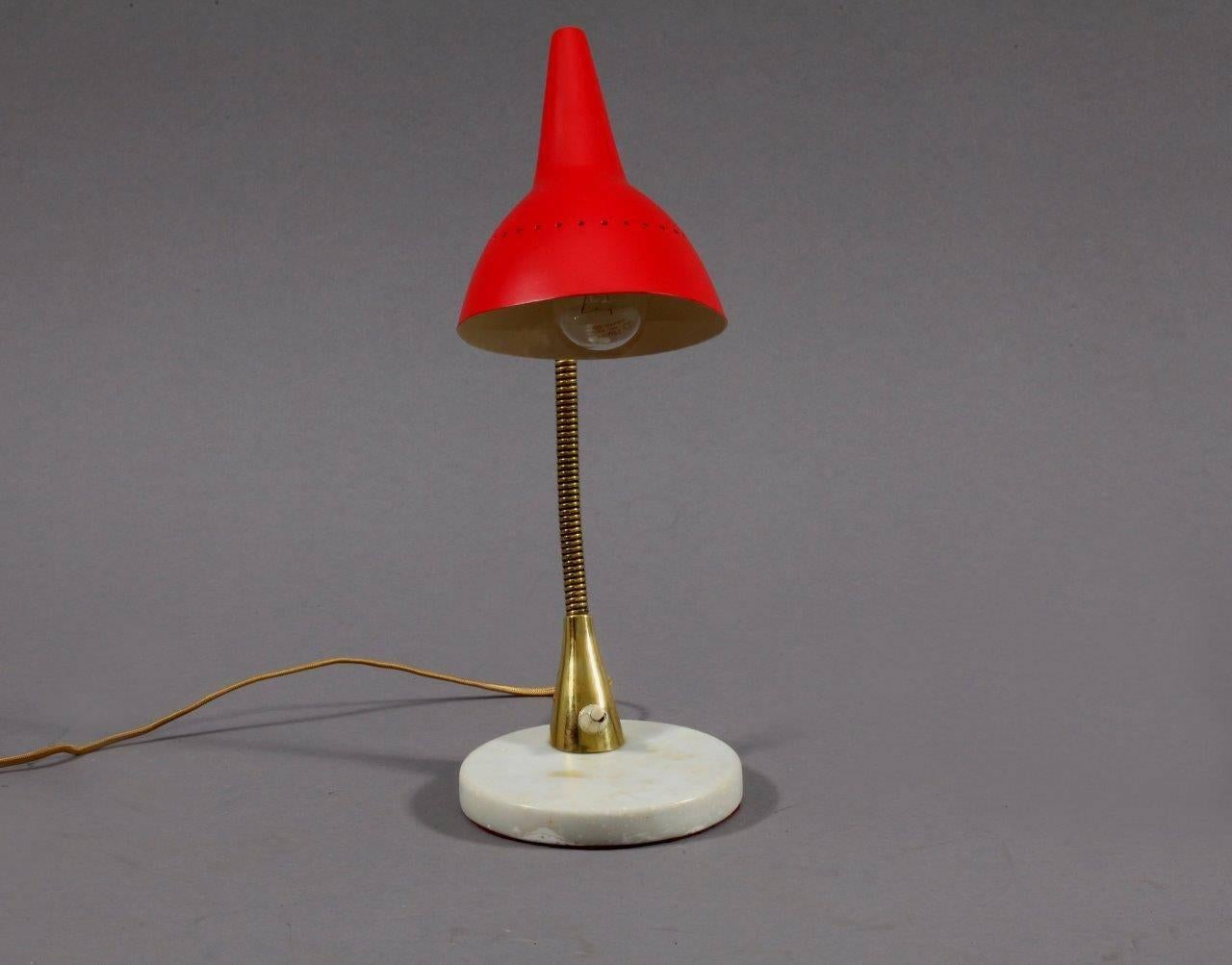 Charming Table Lamp Designed by Oskar Torlasco for Lumi, Italy, 1950 In Excellent Condition In Vienna, Vienna
