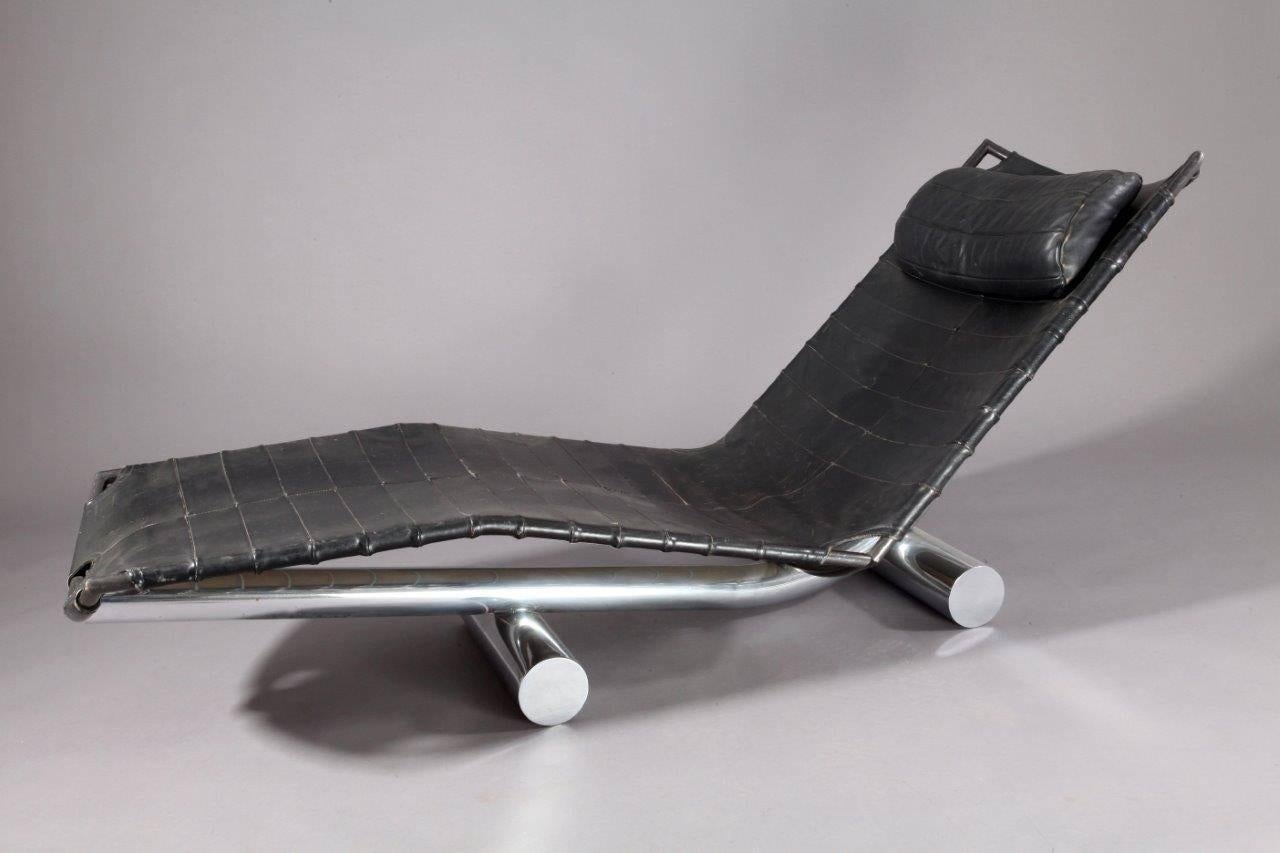 Swiss Amazing Daybed Modell Chariot Des. Paul Tuttle for SträSsle International, 1970 For Sale
