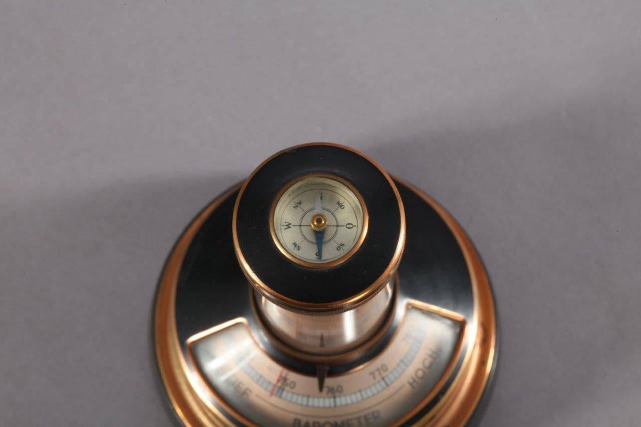 Mid-Century Modern Rare Mid-Century Weather Station with Hygrometer, Barometer Compass, Vienna