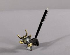 cow/ox pencil holder Walter Bosse Vienna 1950