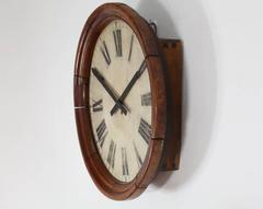 Charming Train Station Clock Case, Vienna, 1920