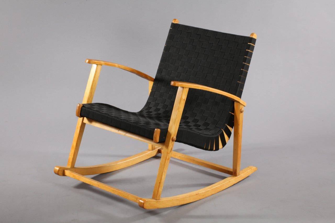 risom rocking chair