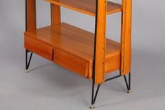Mid-Century Italian Teak Wall Unit Milano, 1950