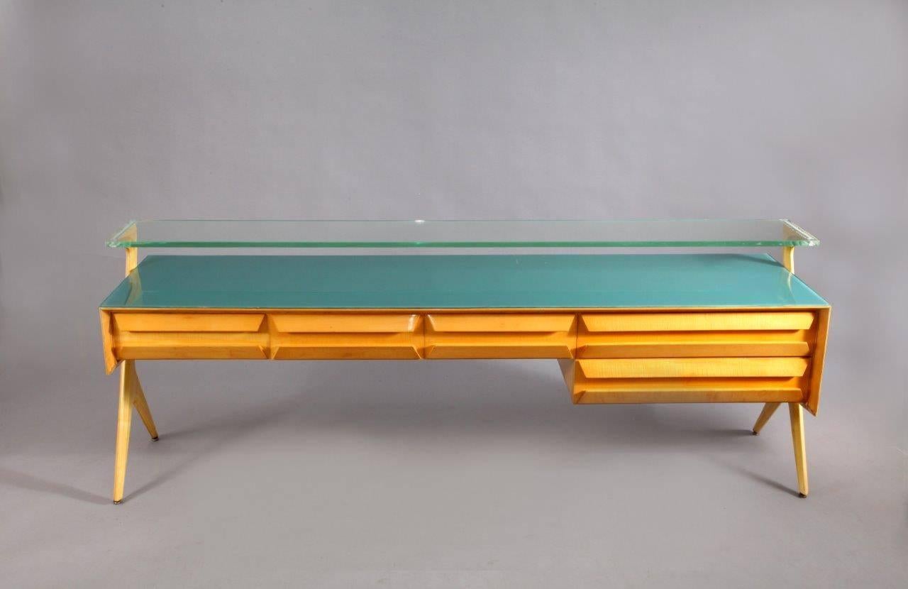 Amazing Italian Sideboard Designed by  Vittorio & Plinio Dassi In Excellent Condition In Vienna, Vienna
