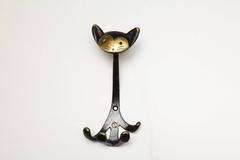 Cat Wall Hook by Walter Bosse
