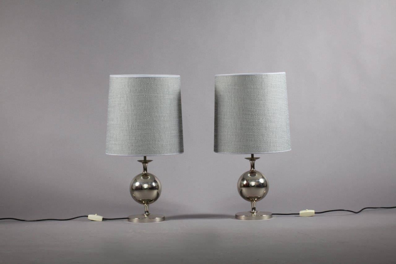 Charming Pair of Space Age Table Lamps Staff Leuchten, Germany, 1970 In Excellent Condition In Vienna, Vienna