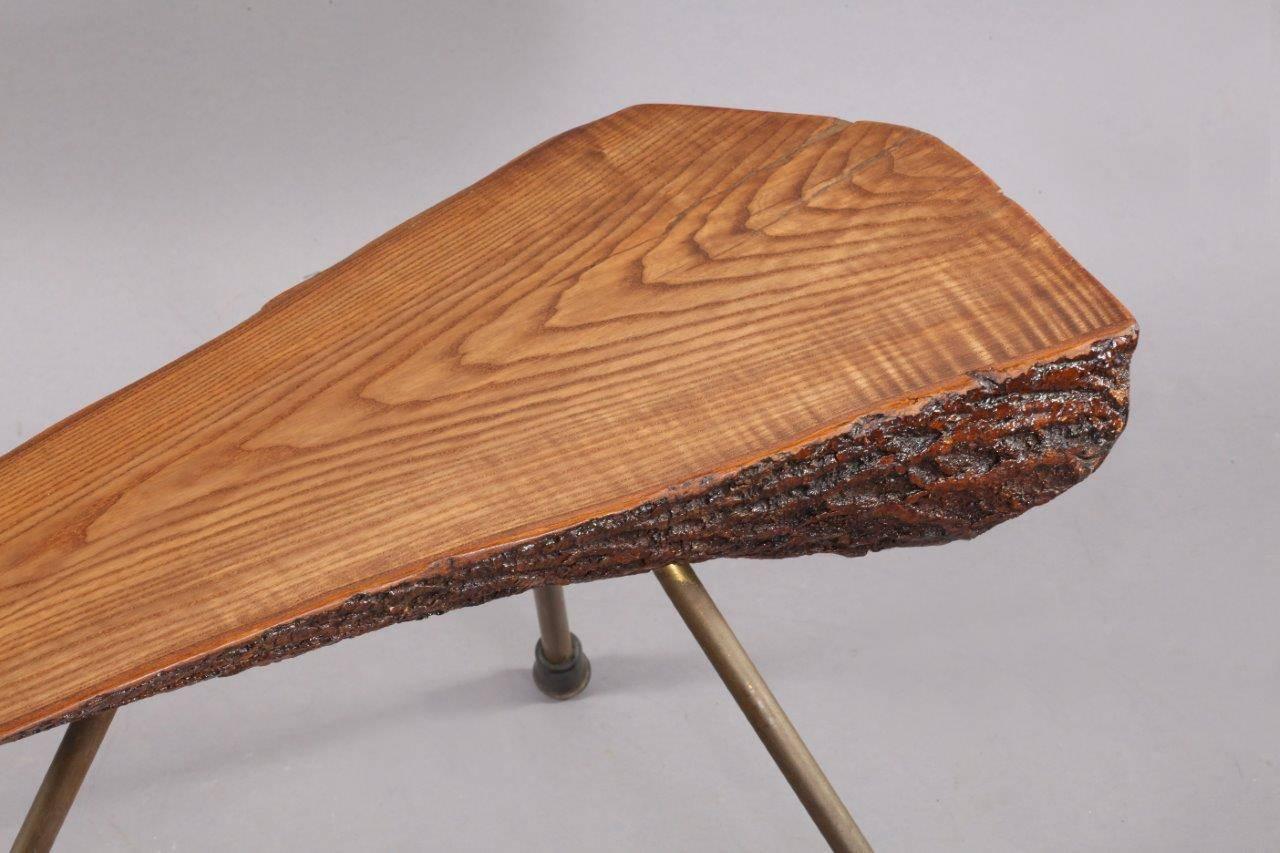 Mid-Century Modern Small Side or Tree Trunk Table, Vienna, 1950