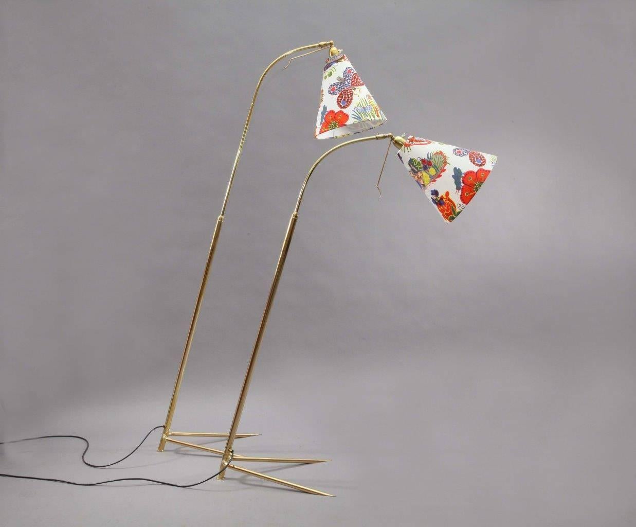 20th Century Pair of Italian Floor Lamps by Arredoluce, Italy, 1950