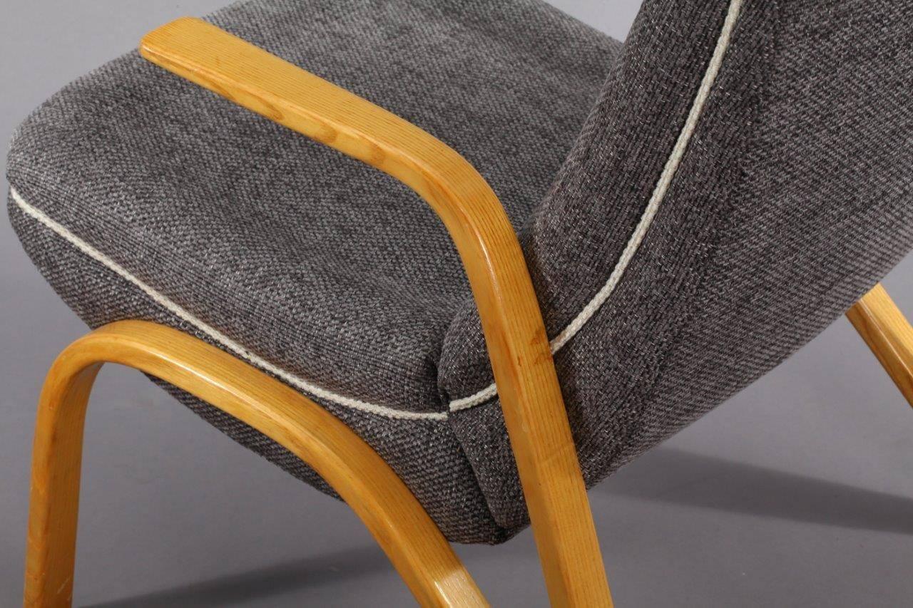 German Charming Bentwood Armchair Designed Paul Bode, 1960