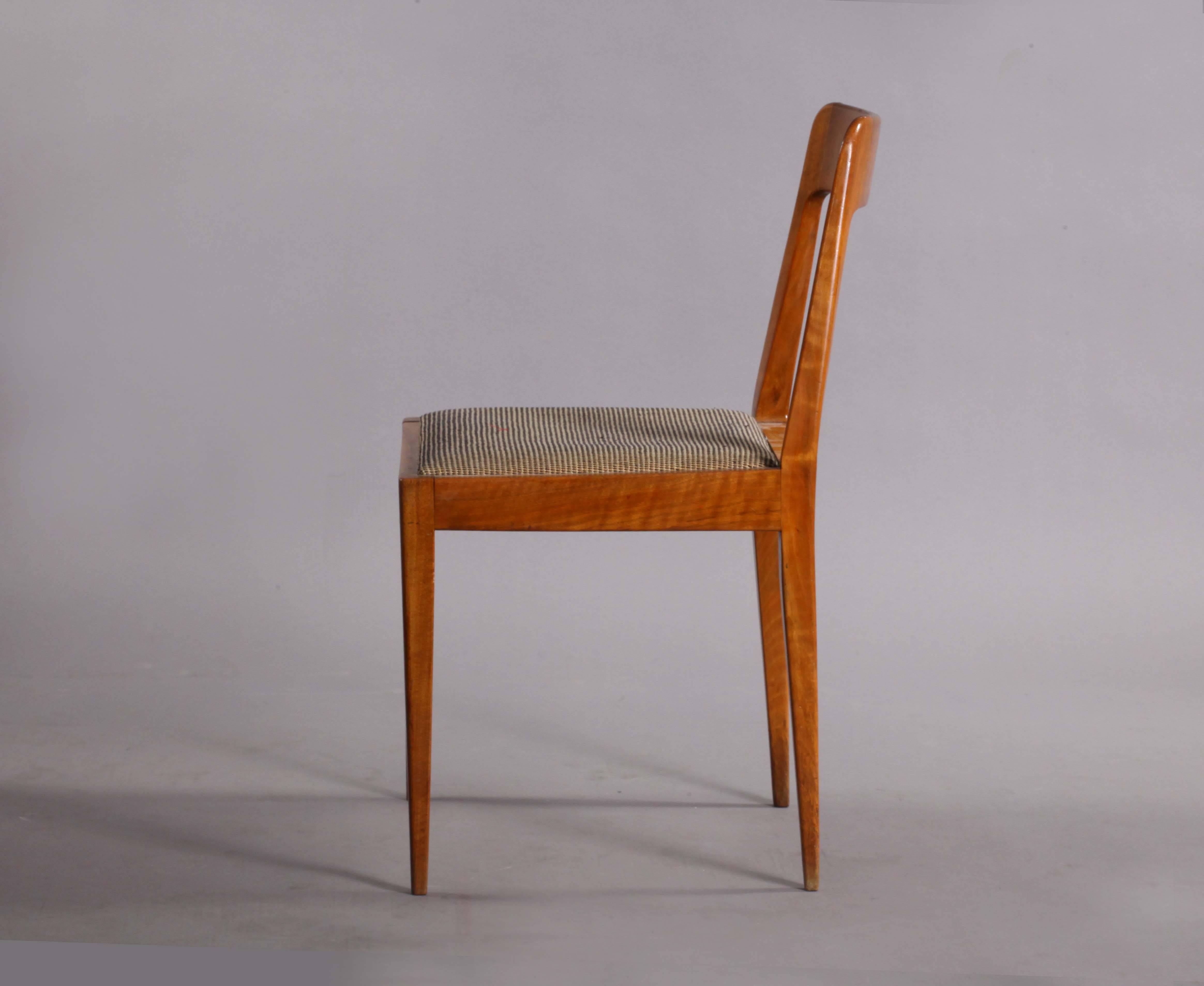 Austrian Two Chairs by Carl Auböck Manufacted by Österreichische Werkstätten