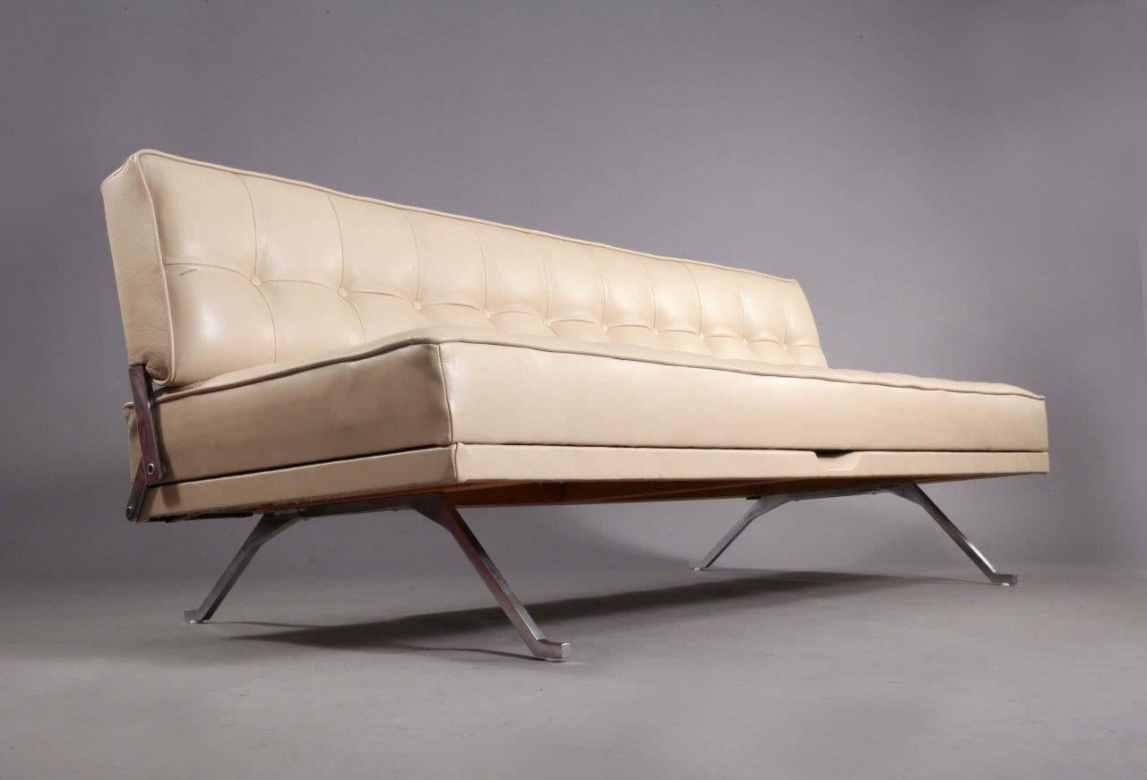 Leather 'Constanze' Daybed by Johannes Spalt for Wittman