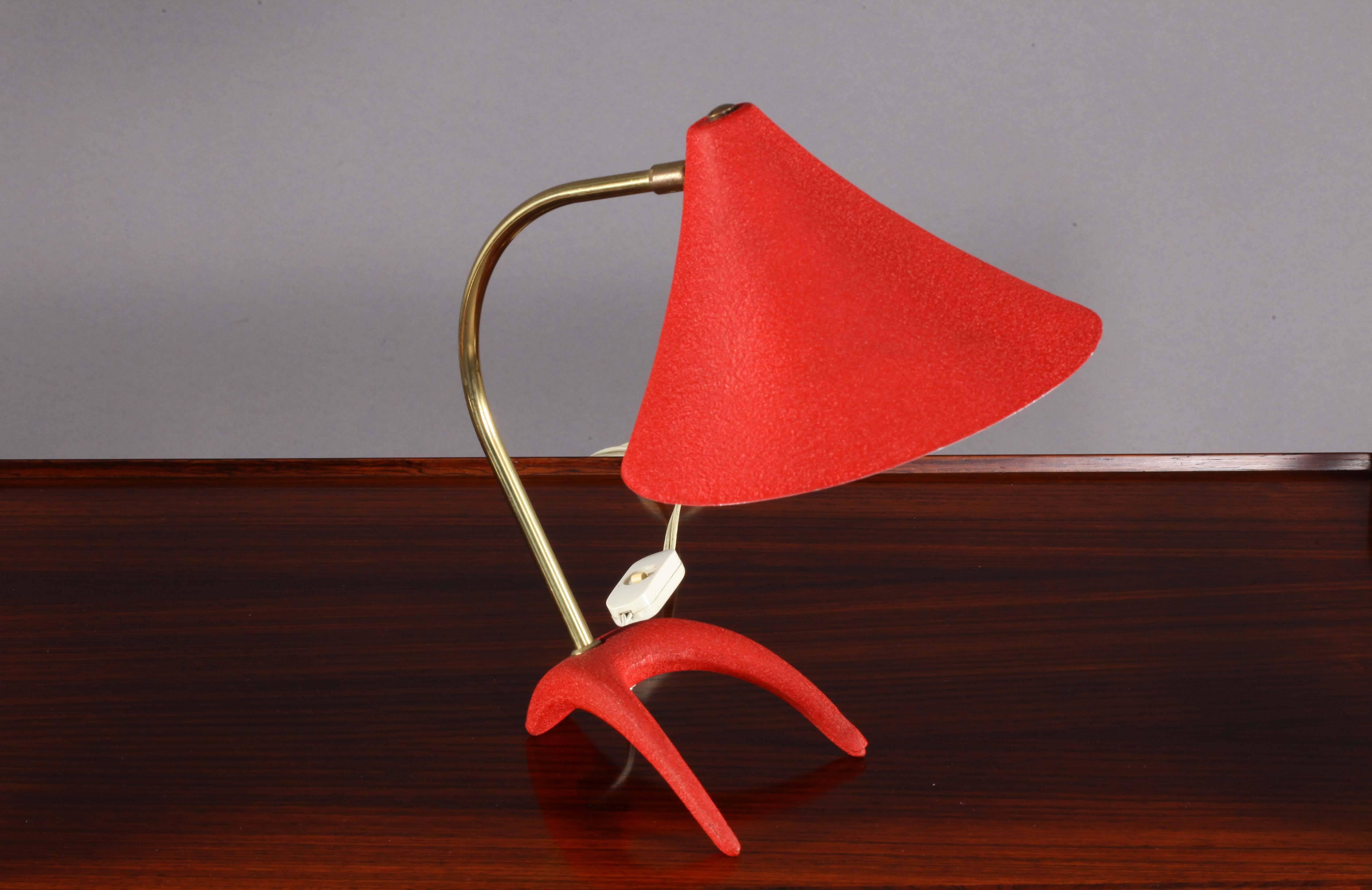 Mid-Century Modern Pair of Table Lamp, Design Louis Kalff, Netherland, 1950