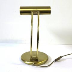 Midcentury Brass Table Lamp, 1970 - 1975