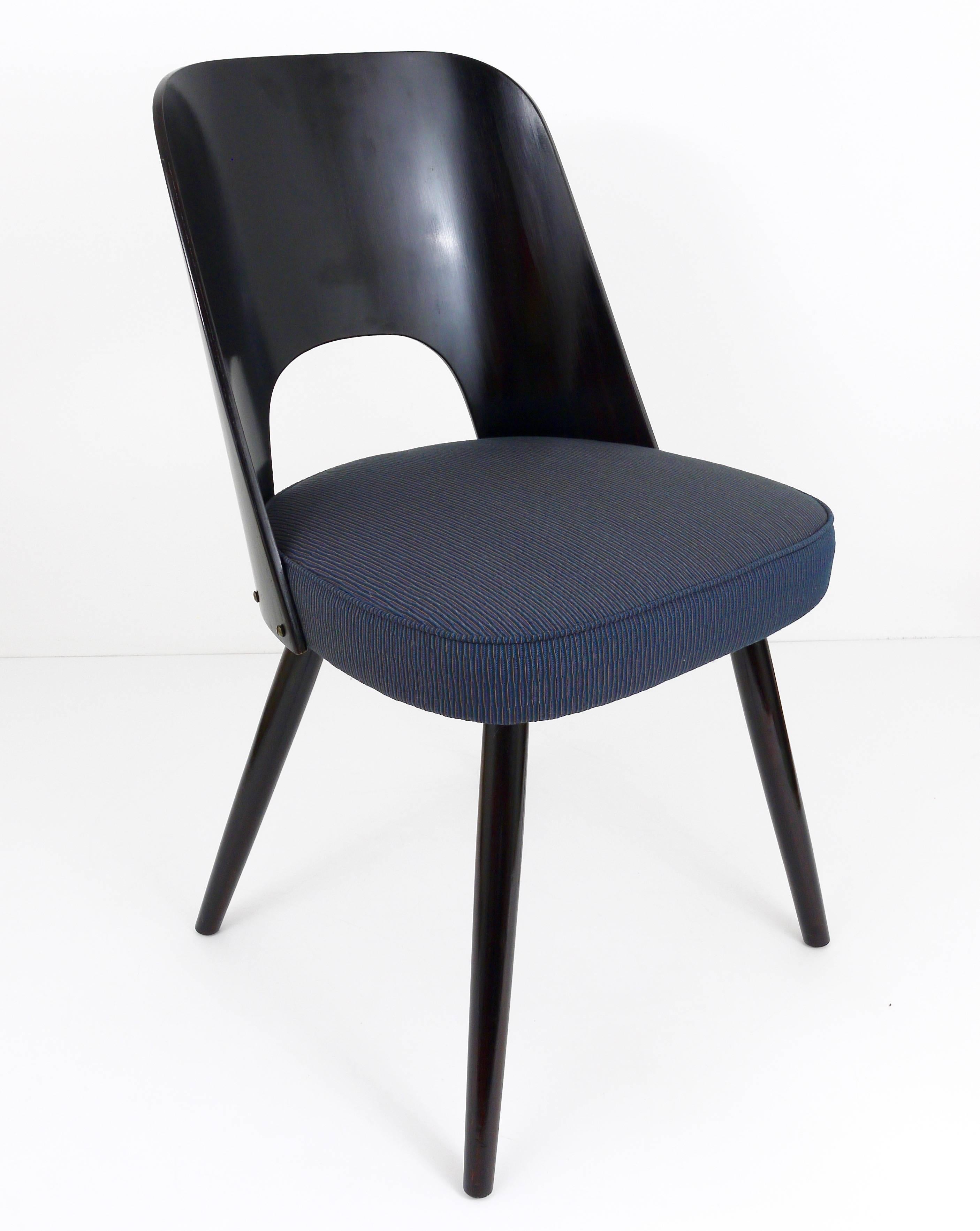 20th Century Set of Six Modernist Dining Chairs by Oswald Haerdtl, Ton, 1950s