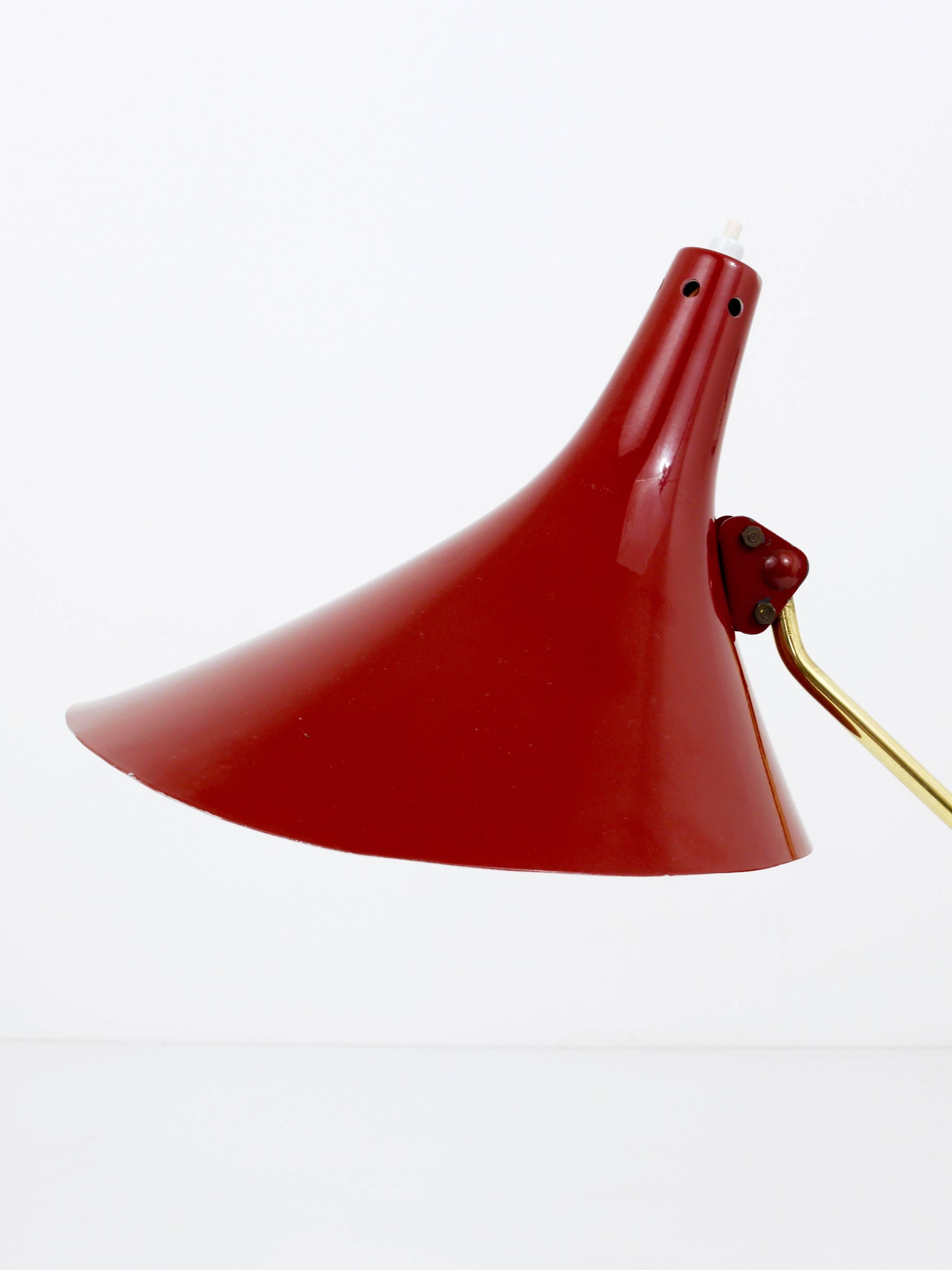 Adjustable Modernist Table Lamp Golf by Rupert Nikoll, Austria, 1950s 2