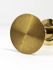 Carl Auböck Modernist Brass Candlestick, Austria, 1950s