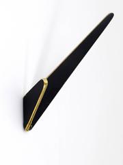 Five Asymmetric Mid-Century Brass Wall Hooks by Hertha Baller, Austria, 1950s